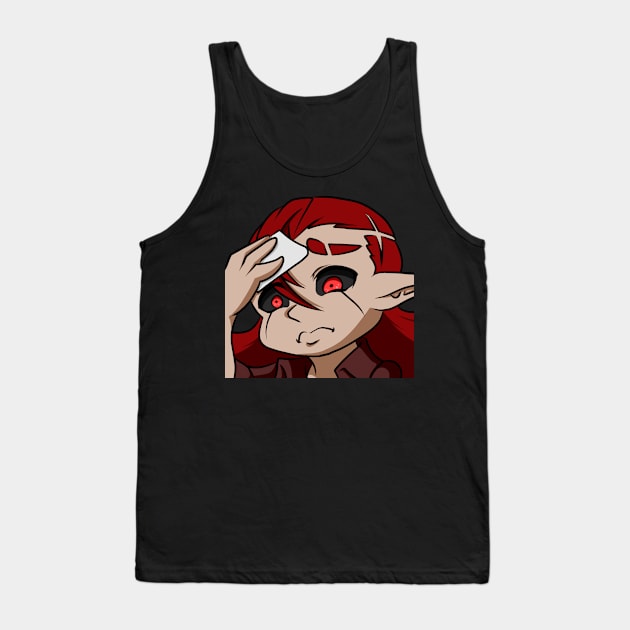 Kain Uh Oh! Tank Top by Punished Kain Merch